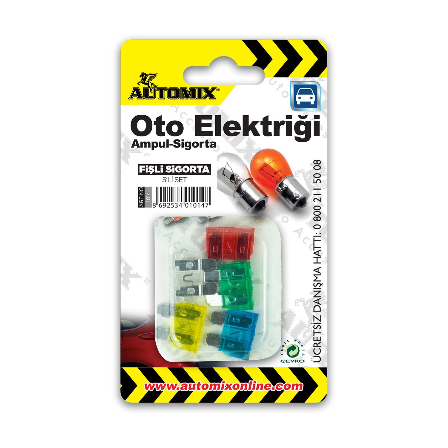 AUTOMIX FISLI SIGORTA SETI 5 LI